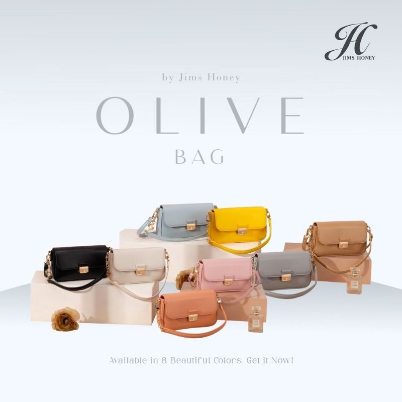 JIMS HONEY - OLIVE BAG TAS SELEMPANG WANITA