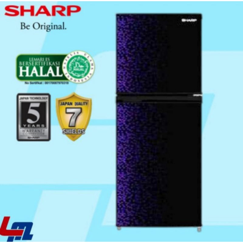 SHARP Kulkas 2 pintu SJ-236MG / SJ236MG