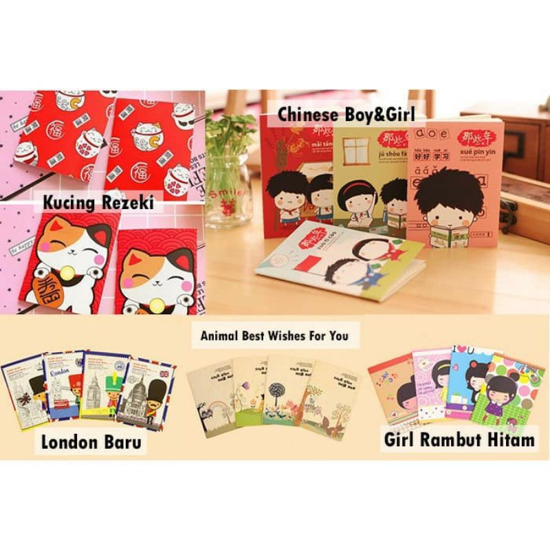

buku tulis mini lucu/ buku tulis mini murah/ buku tulis unik/ buku tulis catatan/ buu tulis