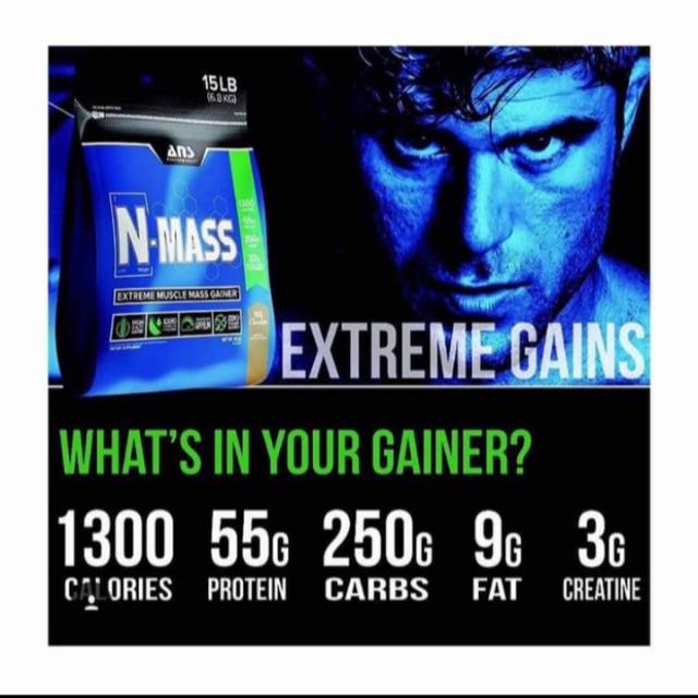 Suplemen fitness N-mass