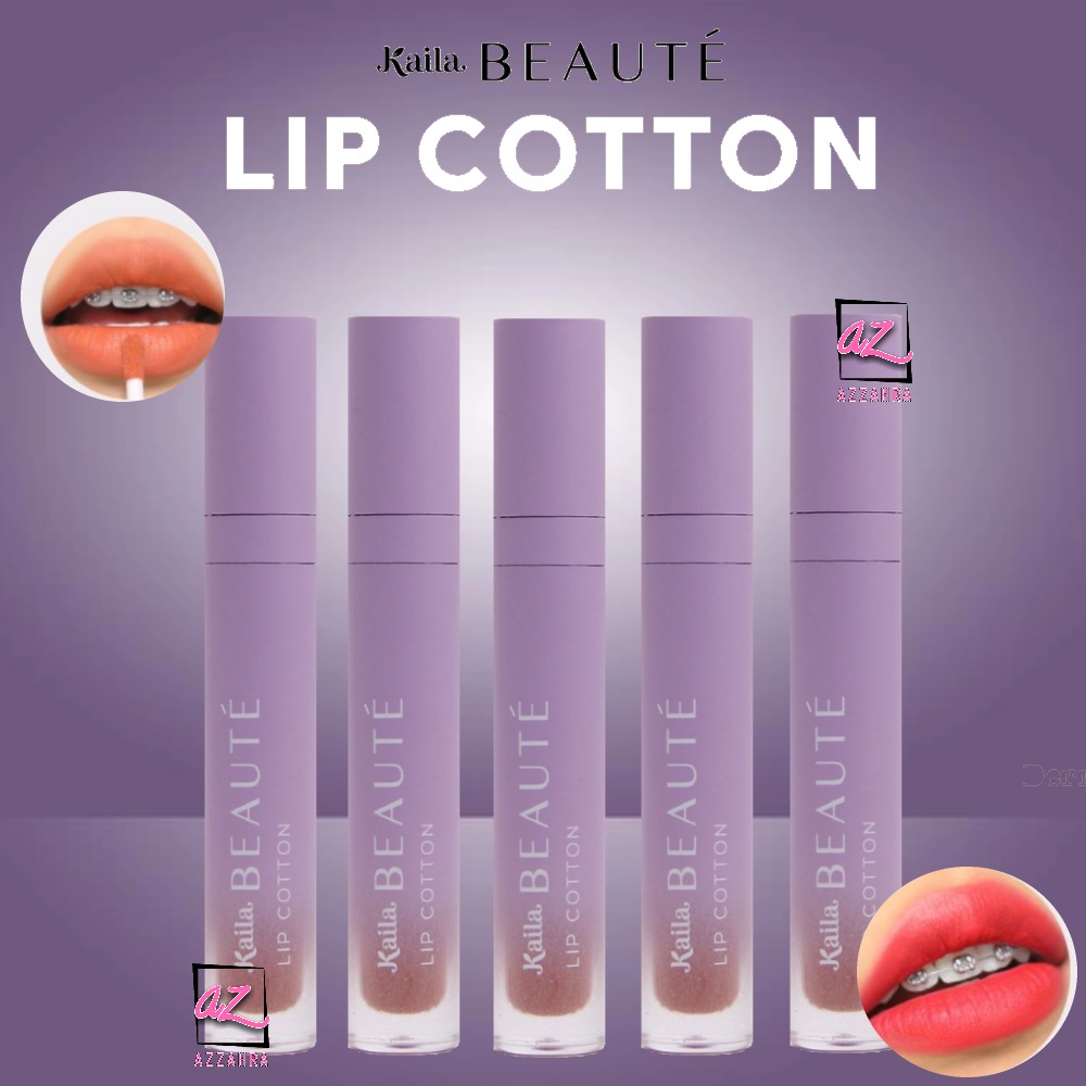 KAILA Beaute Lip Cotton [Lip Cream dengan Formulasi Ringan]