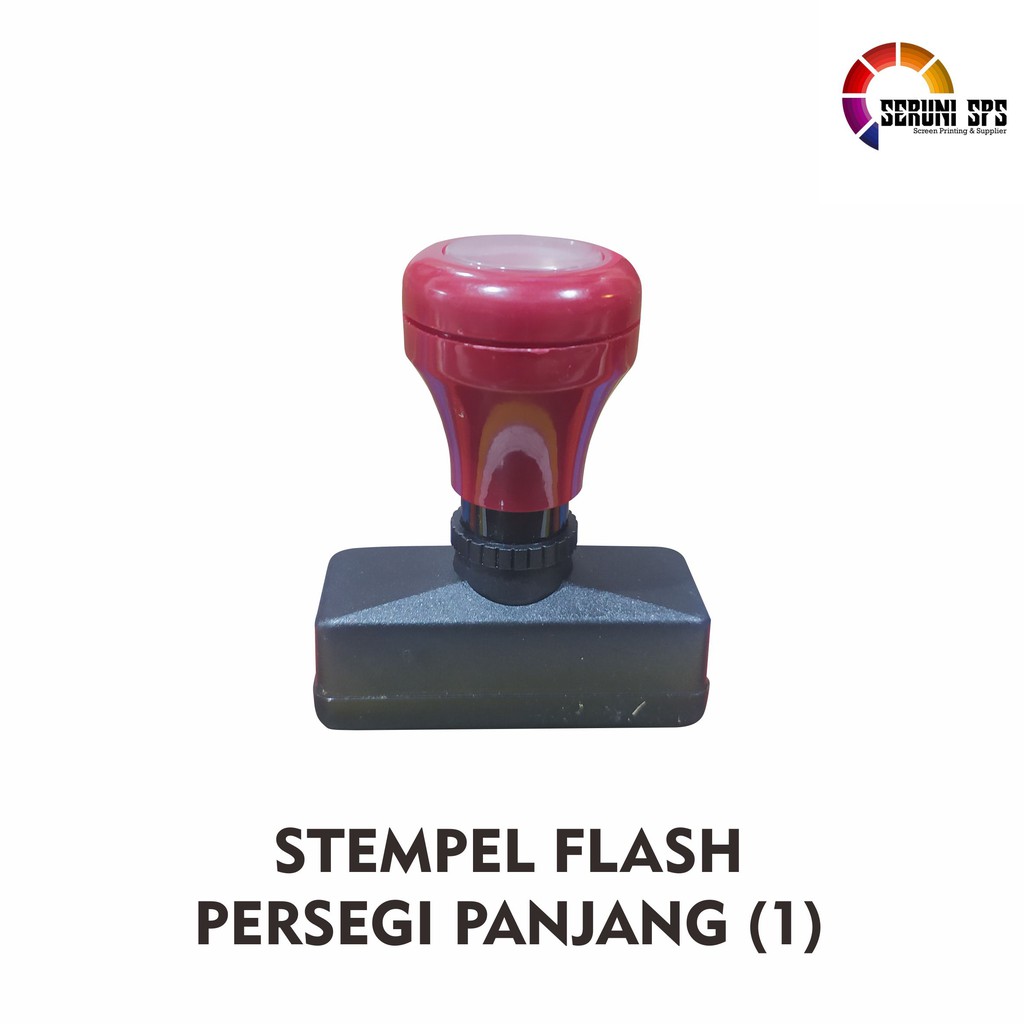 

CUSTOM STEMPEL FLASH / FLASH STAMP PERSEGI PANJANG 1