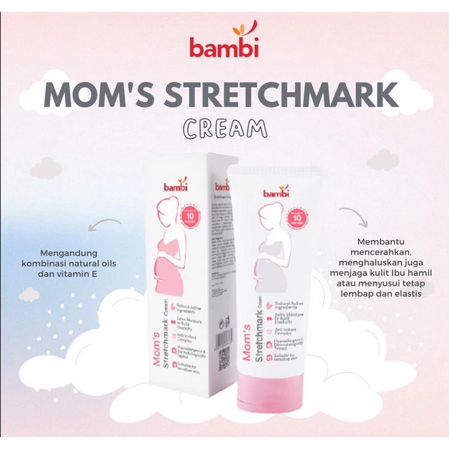 GEND80 BAMBI MOMS ANTI STRECTHMARK CREAM 100ML