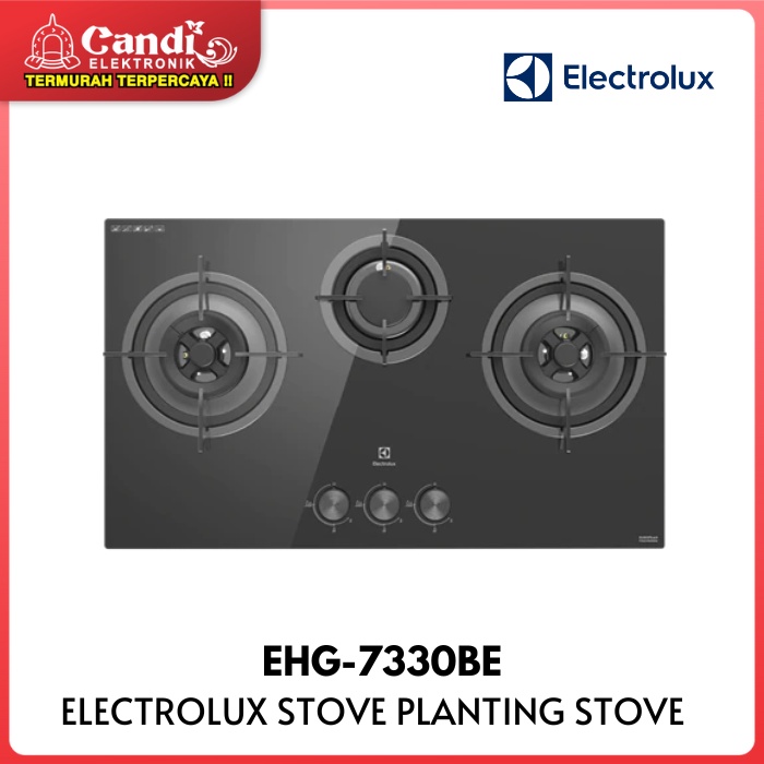 ELECTROLUX Kompor Tanam 3 Tungku EHG-7330BE