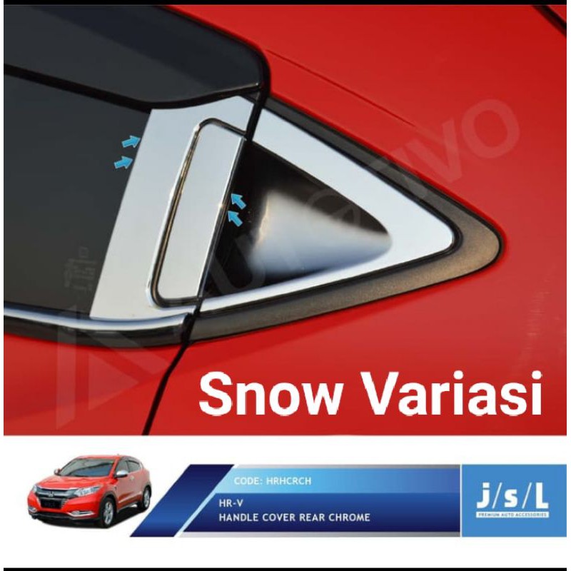 Cover Handle Belakang Honda Hrv Chrome