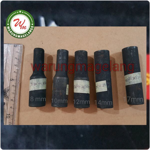 Promo seller  MATA KUNCI SOK PANJANG 8 10 12 14 17 mm SEGI 6 STANG 1-2 INCH impacts  terbaik murah