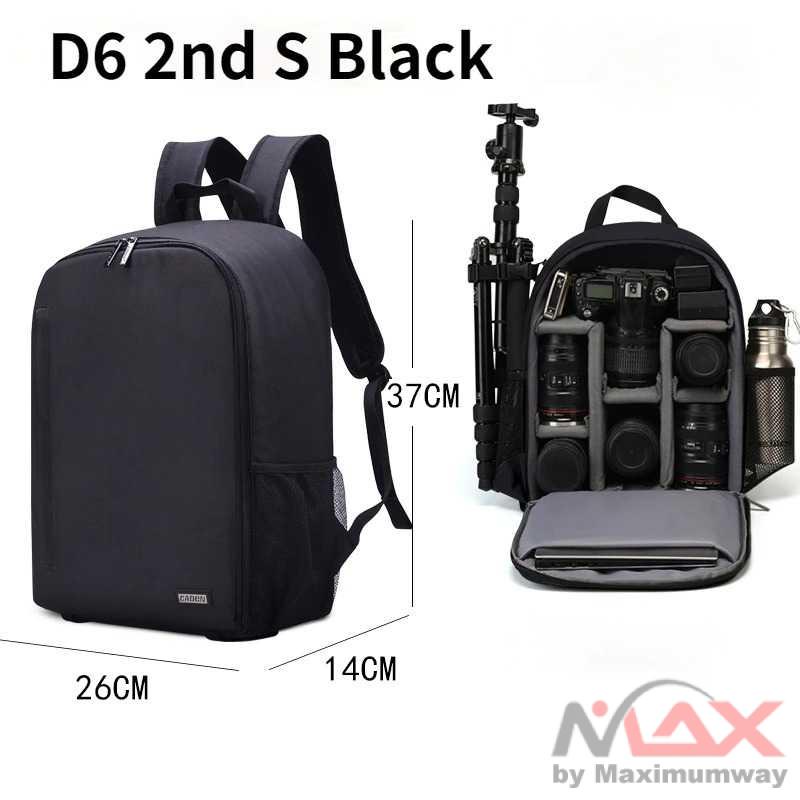 Tas Ransel camera DSLR Anti Air Anti benturan Shockproof Tas Organizer Kamera DLSR penyimpanan