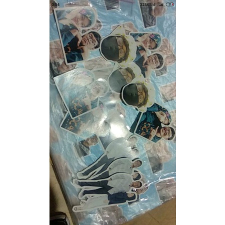 

(Min 10 Pcs) Stiker Muka Custom Diameter 5cm bisa pilih warna list Harga Termurah Sudah Cutting