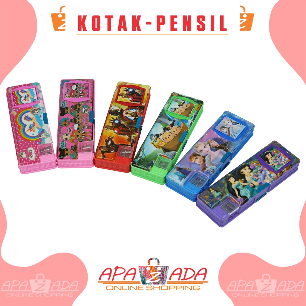

Apazada - Kotak Pensil Magnet Kalkulator / Tempat Alat Tulis Magnet Kalkulator