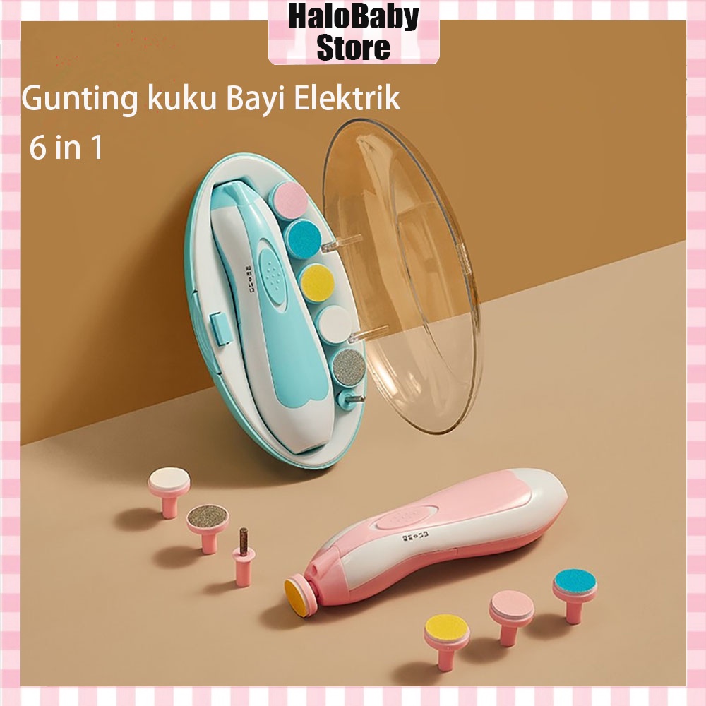 Halobaby Multifungsi Gunting Kuku Bayi Elektrik