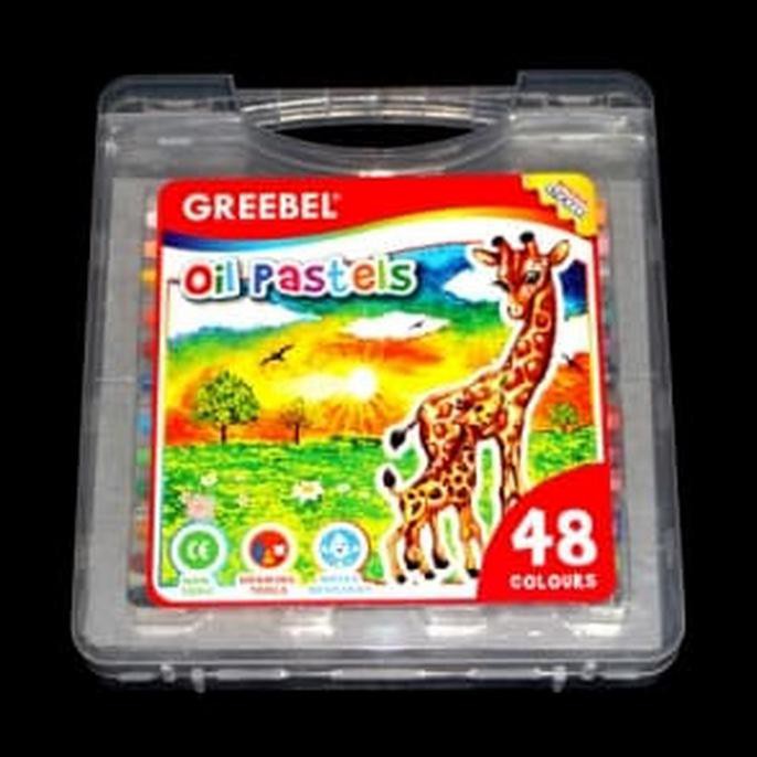 

Promo! Crayon Greebel 48 Warna/ Oil Pastel Greebel 48 Termurah