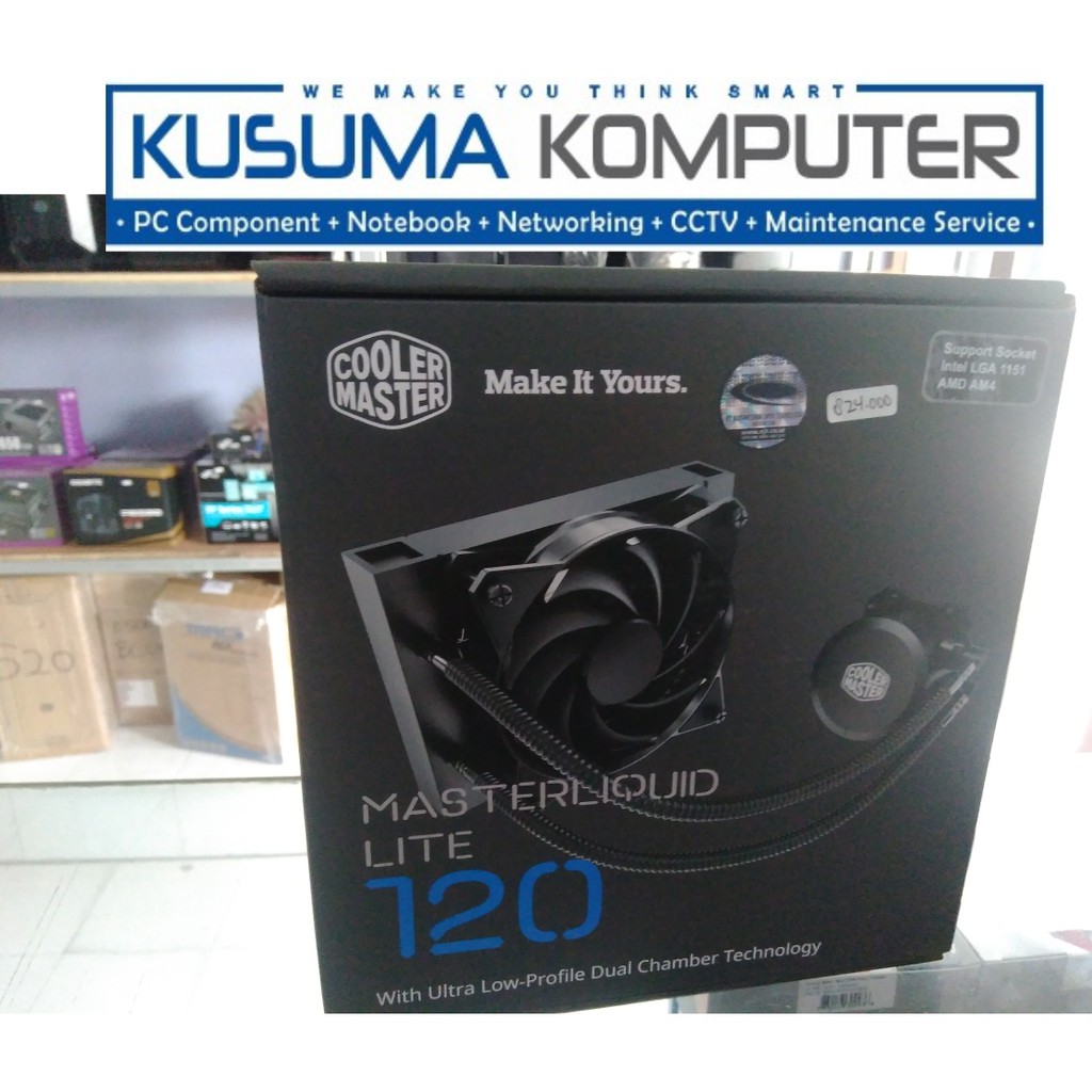 Cooler Master MasterLiquid Lite 120 CPU Liquid Cooler