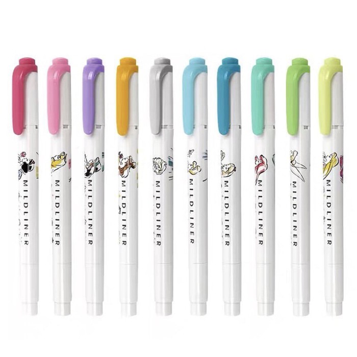 

Japan Zebra Mildliner WKT12 Disney Princess Limited Edition