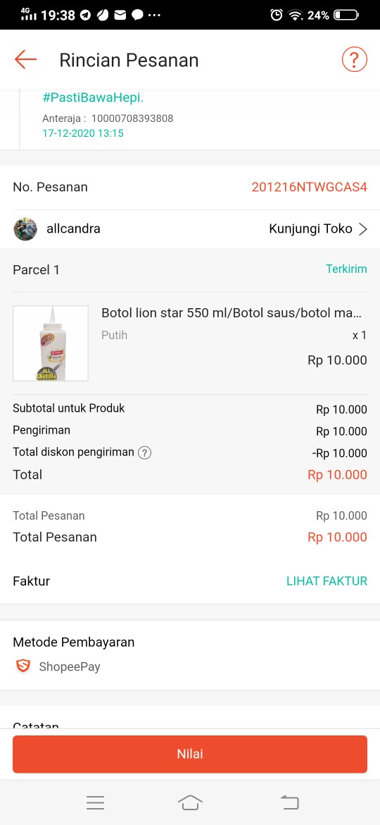 Botol Lion Star 550 Ml/botol Saus/botol Mayonais/botol Kecap