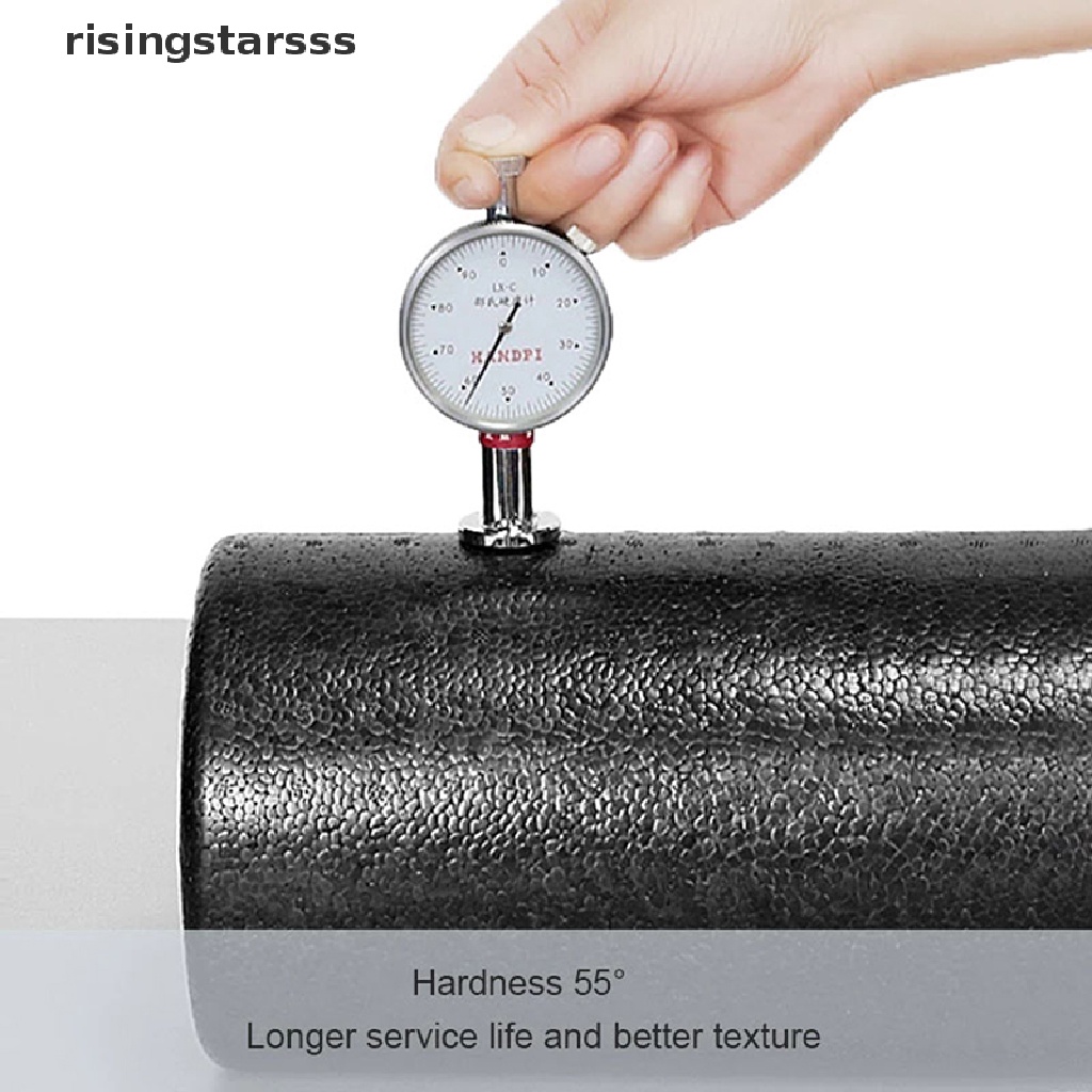 Rsid Span-new 3ukuran Roller Busa Yoga Hitam30 /45 /60 CM Peralatan Latihan Massage Roller