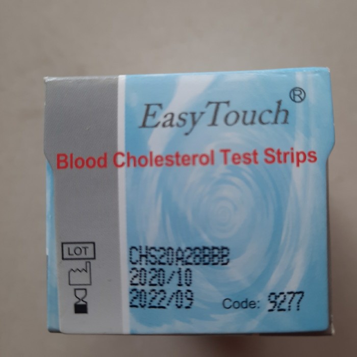 Strip Cholesterol Easy Touch Strip Kolesterol Alat Cek Colesterol Refill Strip Cholesterol EasyTouch