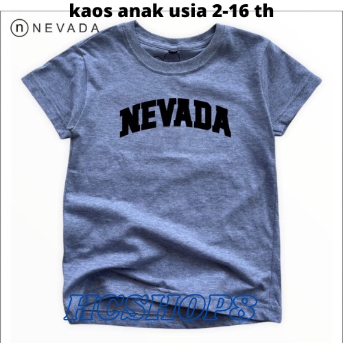 Kaos Anak Distro NVD Unisex Laki Laki Perempuan Usia 2-16th