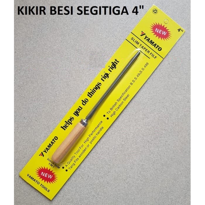 

Kikir Besi Segitiga 3 Sisi Slim Tape File 3in1