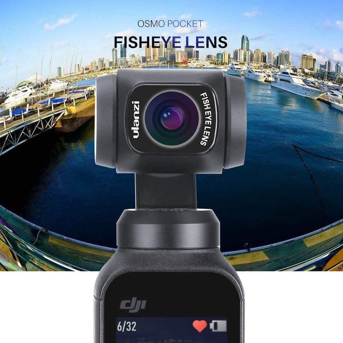 Ulanzi OP8 - DJI Osmo Pocket Fisheye Lens Converter