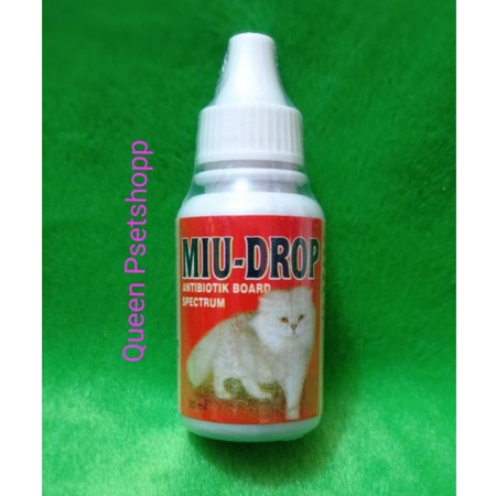 obat kucing Miu Drop Antibiotik Kucing dan Anjing - obat antibiotik Miu Drop