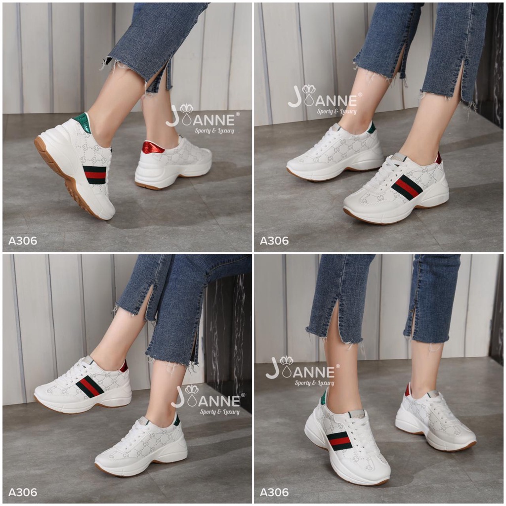 JOANNE Sporty Sneakers Shoes #A306 ORIGINAL (RESTOCK)