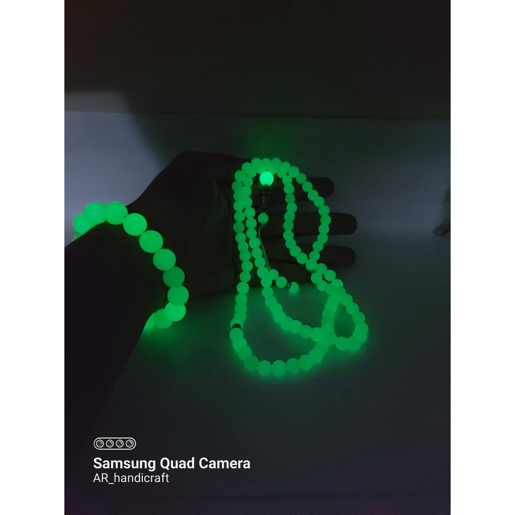 TASBIH dan gelang asli batu pospor original
