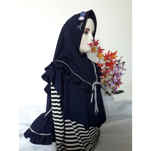 COD Jilbab ANIM AN 72/95 bhn Jersey Super Cap ANIM |termurah | Oshin Grosir Kudus