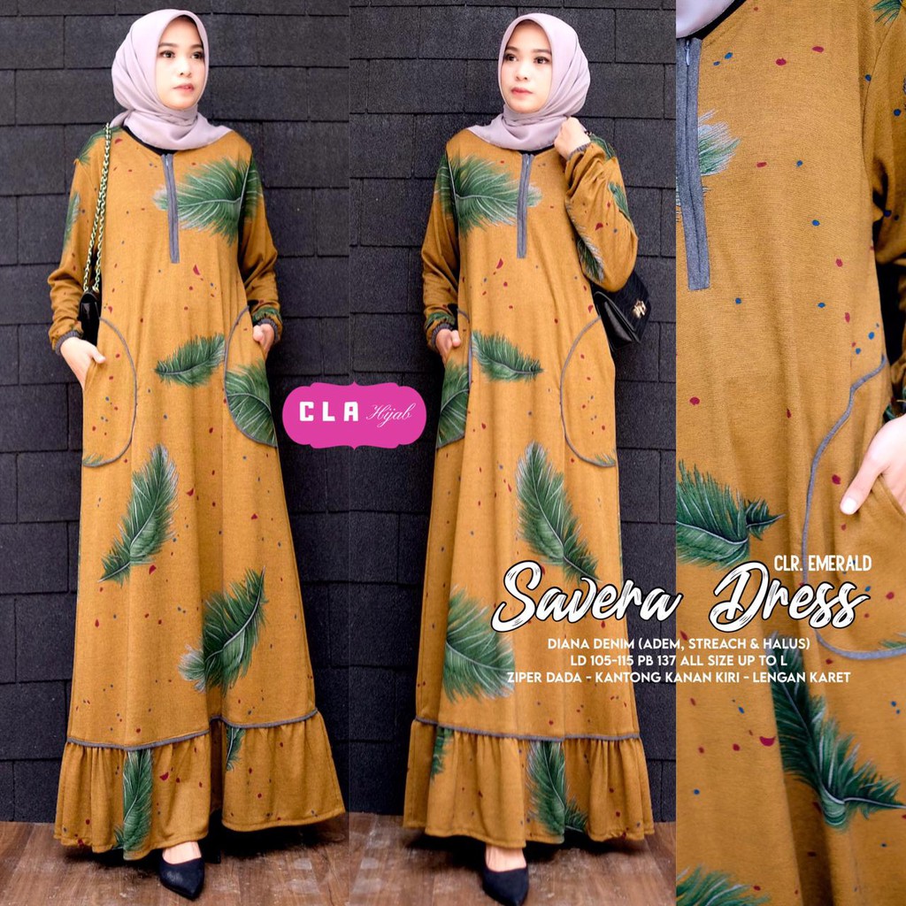 Video Gamis Kaos Terbaru Dress Muslim Wanita Kombinasi Cantik Renita sister