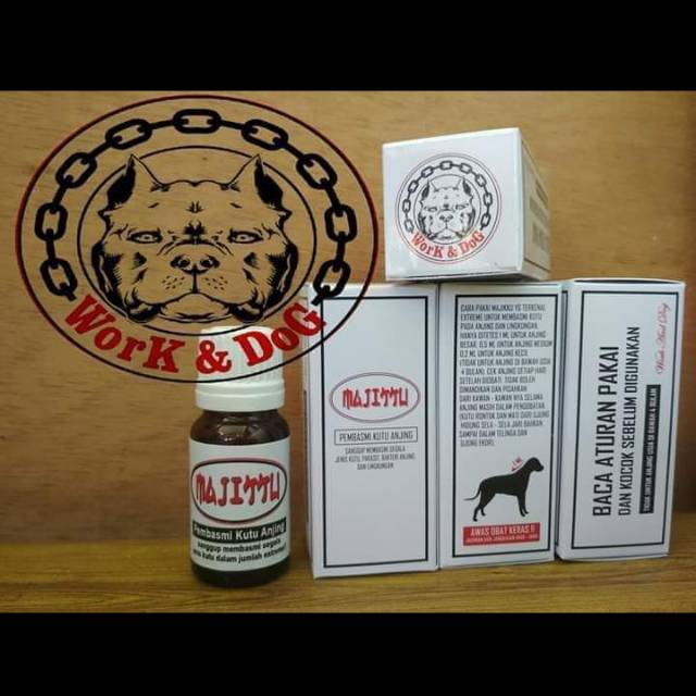 Majiku obat kutu anjing Majikku