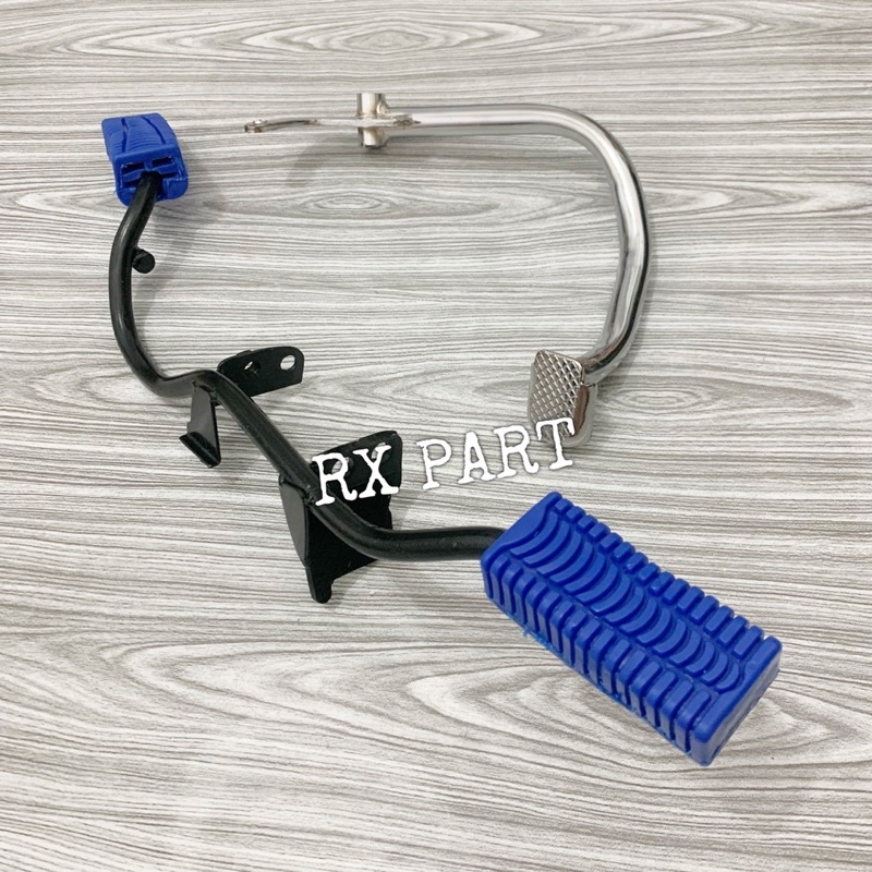 Besi barstep rx king + Step depan karet + Pedal rem rx king 1997 - 2008
