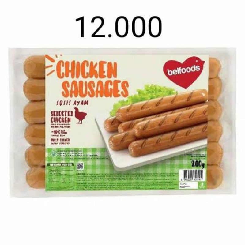 

SOSIS AYAM BELFOOD 200 GR