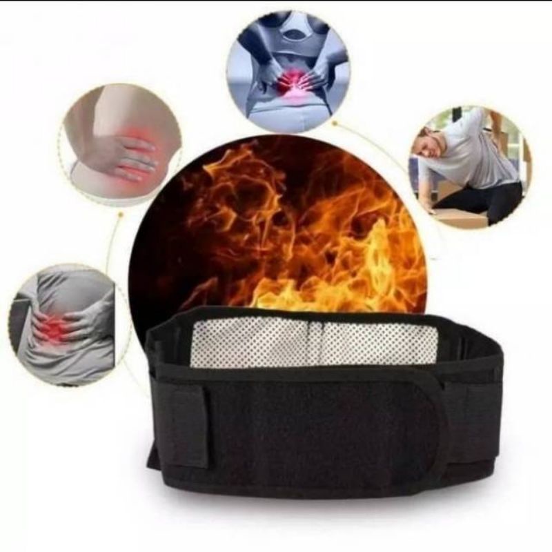 Sabuk Pemanas Pinggang Terapi Pinggang Korset Pria / Wanita SELF HEATING BELT