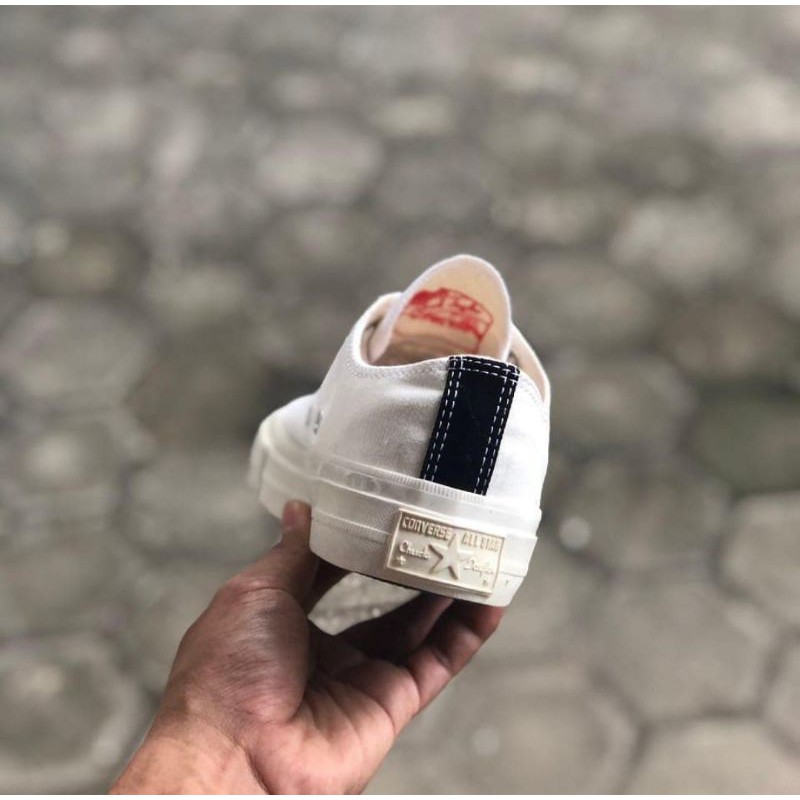 SEPATU CONVERS3E CDag PLAY OX OFF WHAITE PREMIUM QUALITY