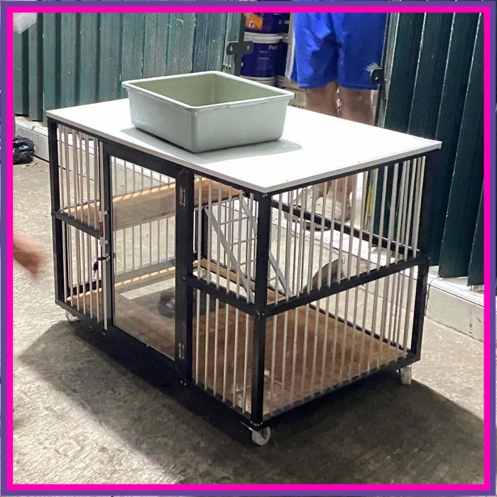 Kandang Kucing Aluminium / Minimalis