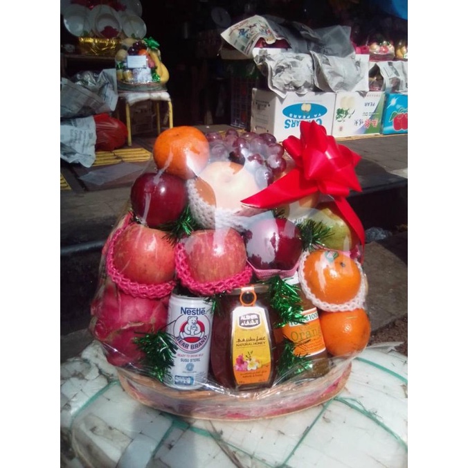 

Parcel Buah Mix Madu, Susu, You C100