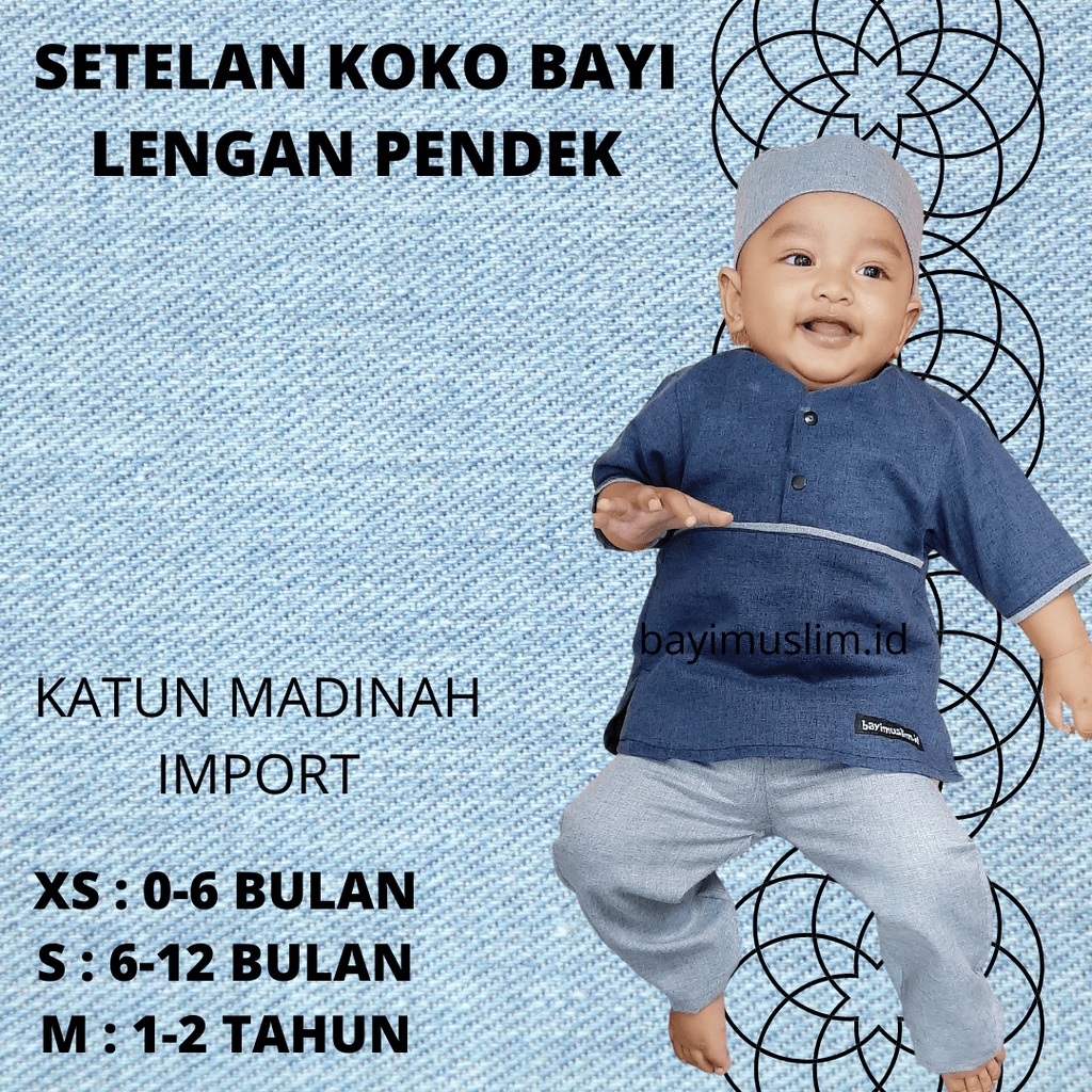 Baju Koko Bayi Baju Muslim Bayi Laki Laki Baju Aqiqah Bayi Laki Laki Baju Koko Bayi Laki Laki Baju M