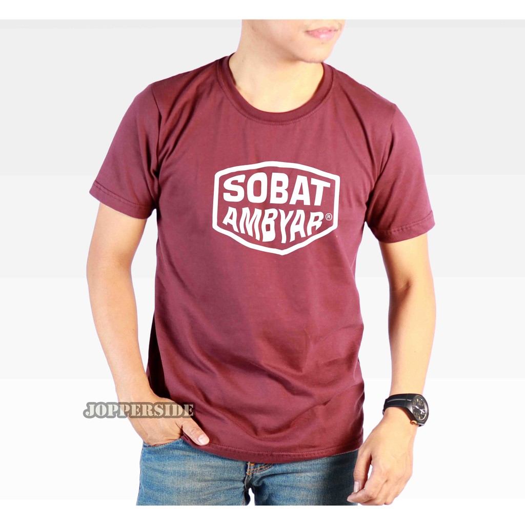 JOPPERSIDE TSHIRT KAOS DISTRO SOBAT AMBYAR PRIA WANITA ORIGINAL PREMIUM TS83