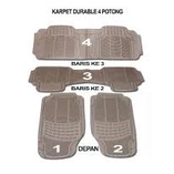 Karpet Karet Mobil 4 Potong 3 Baris Toyota Calya