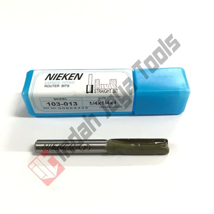 Router Bit - Straight Bit 6mm NIEKEN JAPAN / Mata Profil