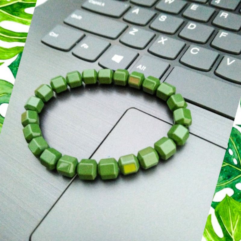 Gelang kesehatan green jade original gwisamunsok