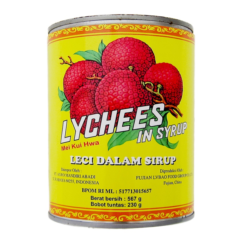 

Lychee Mei Kui Hwa – MKH – Buah Leci Kaleng 567gr