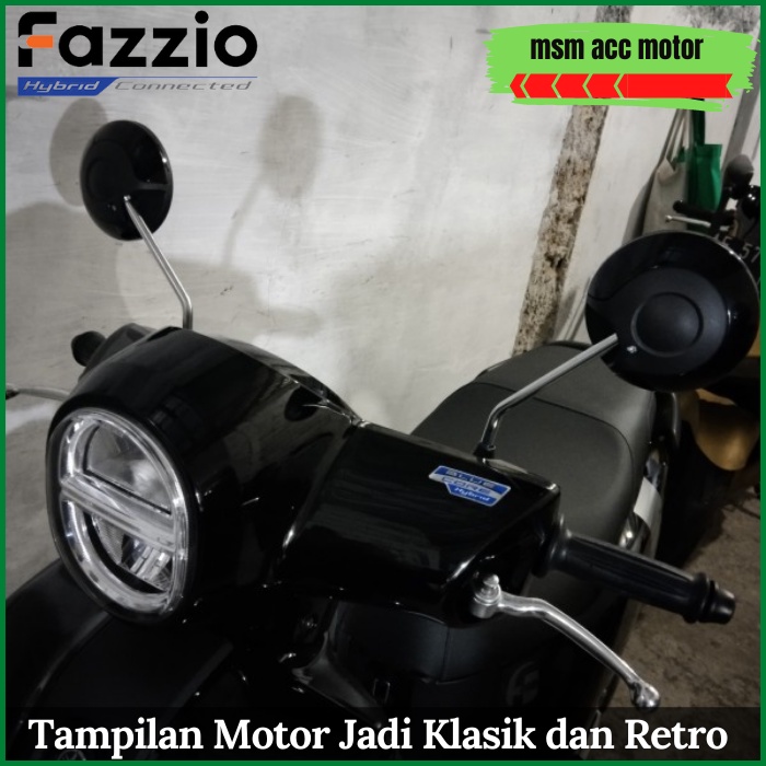 Spion Fazzio Model Bulat Tangkai Sedang Model Standar