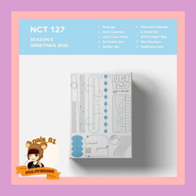 NCT 127, DREAM & WAYV SEASON GREETING 2020 [OFFICIAL] - FULLSET