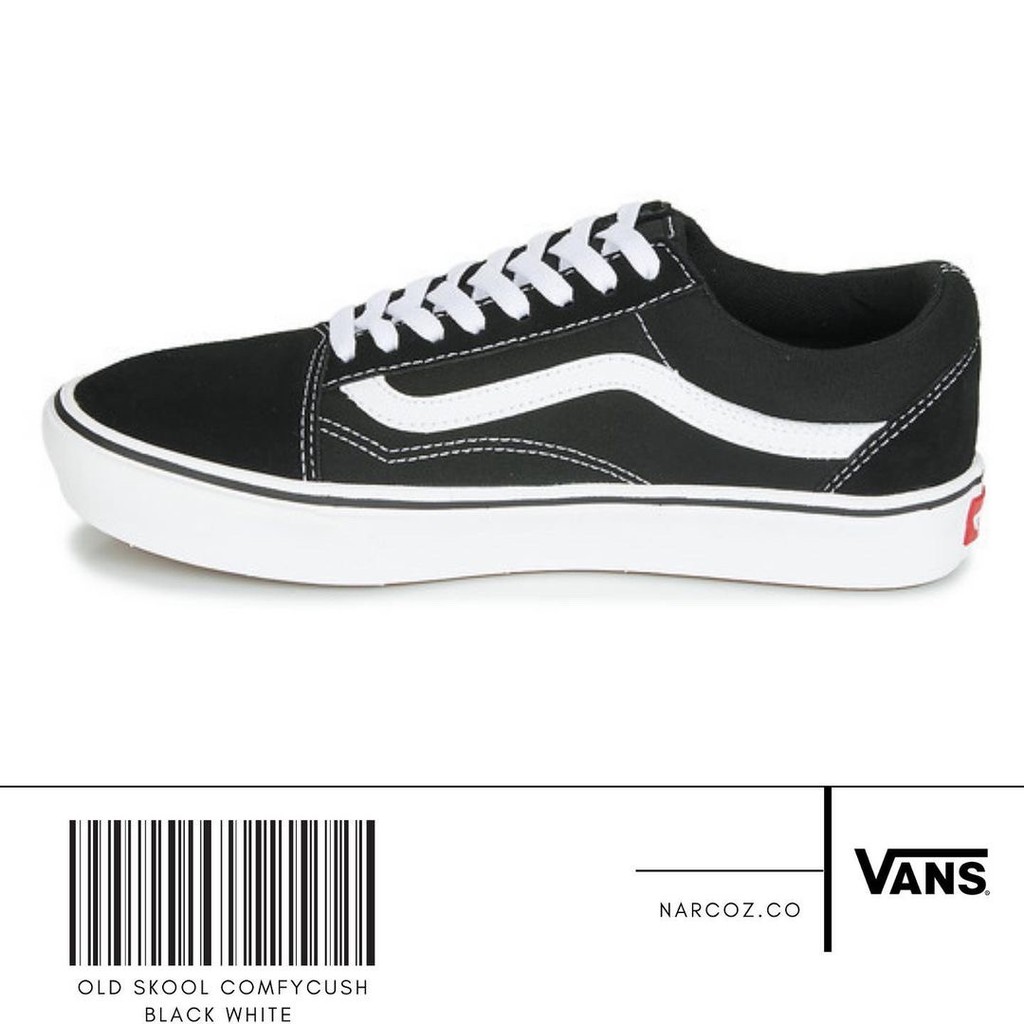 Vans Old Skool Comfycush Black White