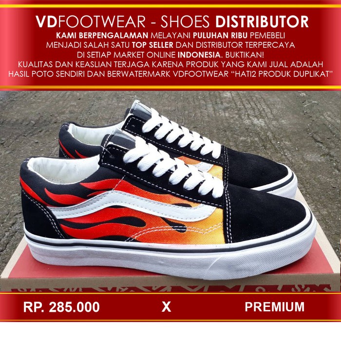 distributor sepatu vans original