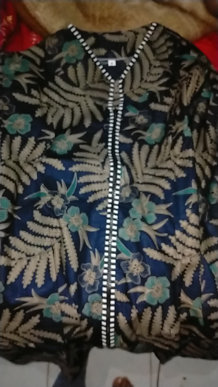 Atasan Batik Dolby Dolbi Dobby Doby Tenun Sutra Tulis Halus Katun Atbm Baron ,sarombit Atasan