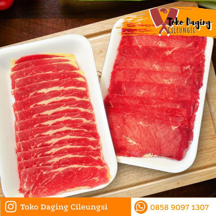 

Daging Slice / Teriyaki Sedikit Lemak - 1/2 Kg ~ Toko Daging Cileungsi