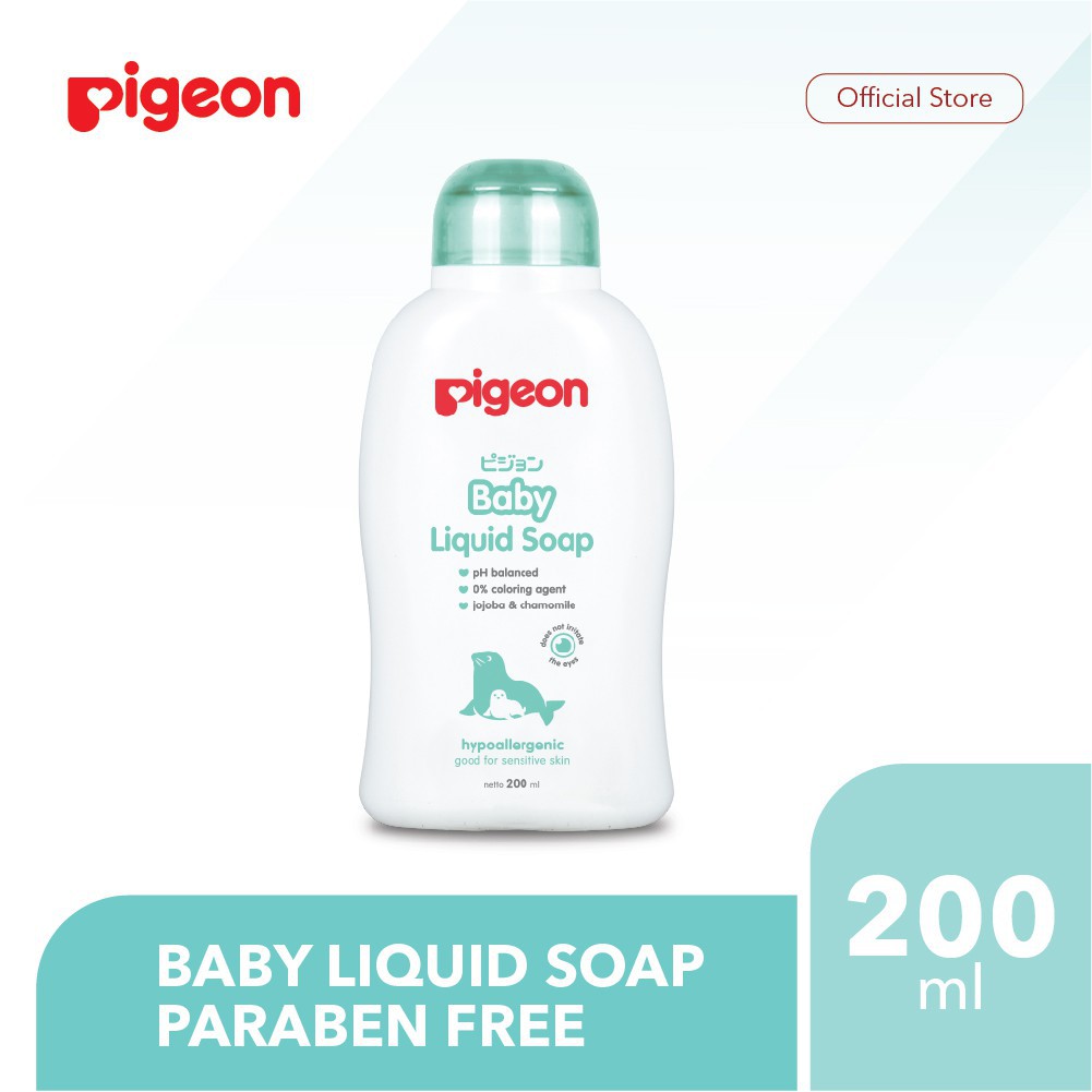 Pigeon Baby Liquid Soap 200ml Sabun Mandi Anak Bayi 2425