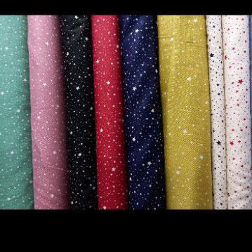 Motif star katun jepang