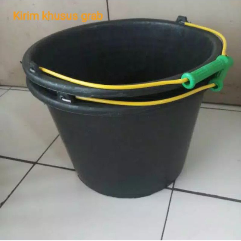 Ember cor 18/ember cor hitam plastik anti pecah